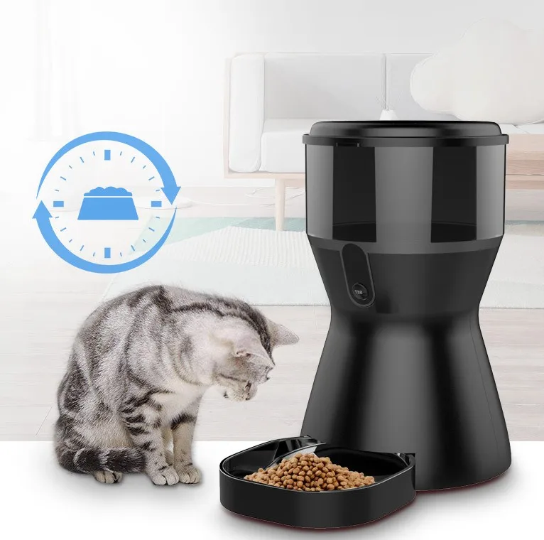 Automatic remote control smart pet feeder