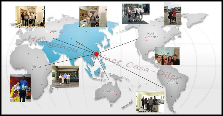 Italian golden home mahogany eood kitchen cabinets furniture