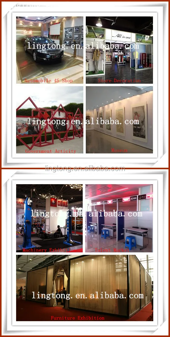 Aluminium Frame Reception Counter Table For Exhibition Booth Use And ...