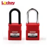 China Lockey Mini Nylon 38mm Stainless Steel Shackle Lockout Tagout Safety Padlock