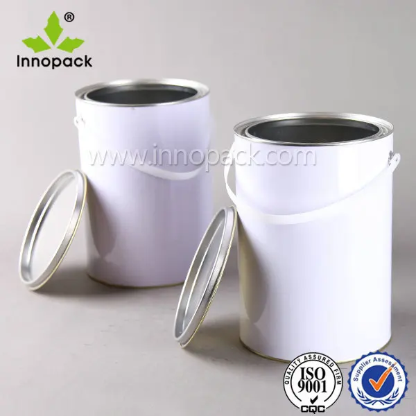 Wholesale Metal Paint Bucket Tin Bucket 20 Liter With Lid Handle - Buy ...