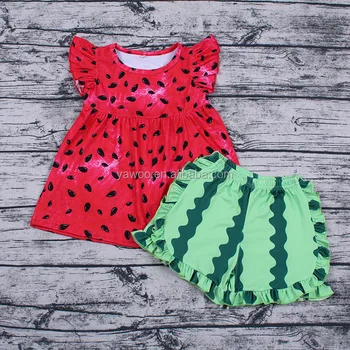 watermelon dress for baby girl