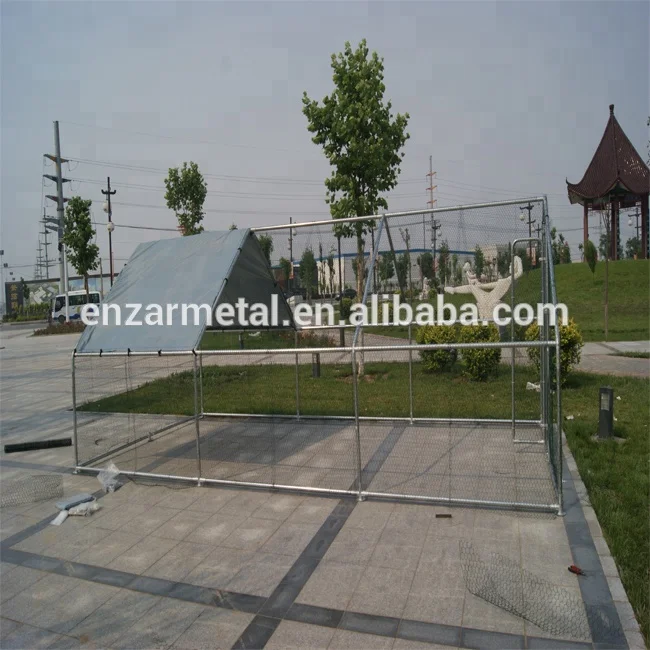 Large Metal En Coop Run Walk In Cage Poultry Rabbit Hen Dog En Coop Run Walk In Cage Poultry