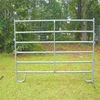 Heavy duty hot dipped galvanized corral panels / metal livestock field farm fence gate for cattle sheep horse