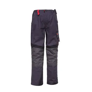 men cargo twill poly-cotton work wear uniform pant