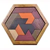 Wooden Puzzles Toys Jigsaw Board Kids Children Educational Toys Wood Geometric Abnormity Shape Puzzle