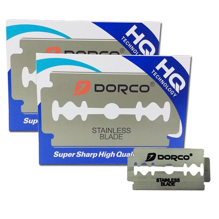 理发店安全个人使用不锈钢双刃剃须刀刀片为男性