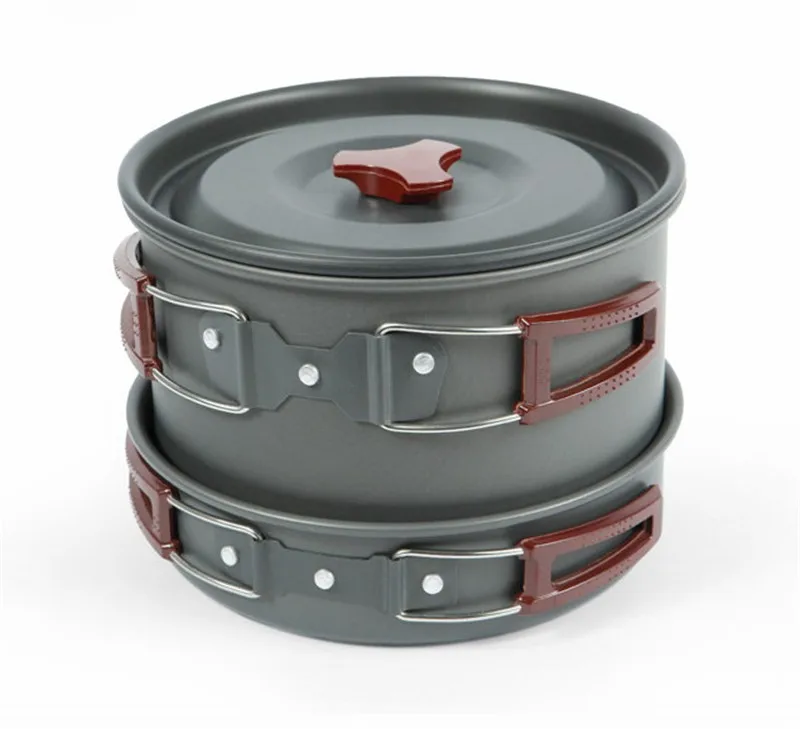 Hard Anodized Camping Cookware Outdoor Cook Set Buy Outdoor Cookware