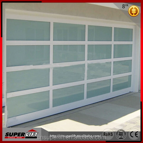 Puerta De Garaje De Policarbonato Transparente De Aluminio Por