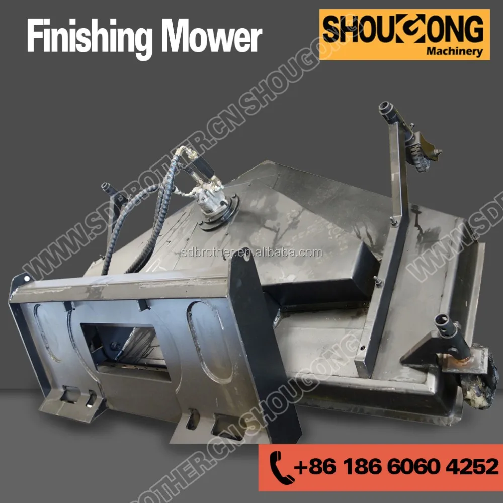 Skid Steer Loader Attachments Finishing Mower Buy Finishing Mower