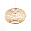 Classic restaurant nature ball rattan thread wrapped strings living pendant lamp shade for dinnering hall lamp cover