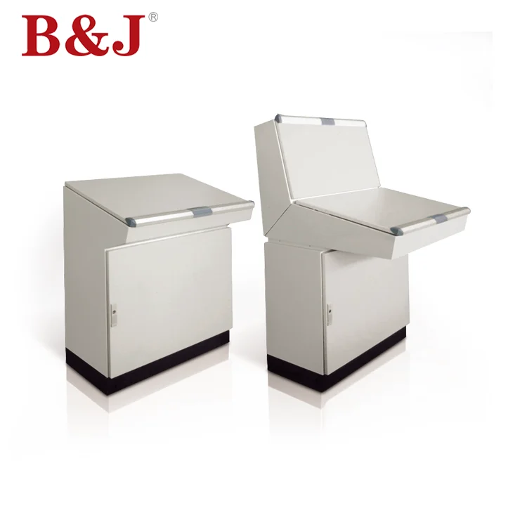 B&j March Expo Good Price Custom Ral7032 Operation Electric Desk