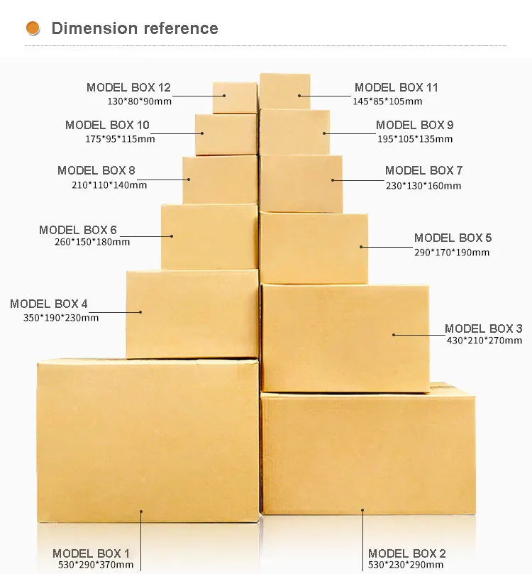High Quality 43*21*27cm Corrugated Cardboard Box - Buy Carton Box