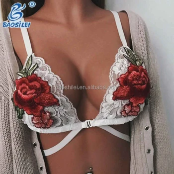Hot Sell Korean Girl Sexy Underwear Lady Bra Sexy Embroidery Rose Bra Penty Girls Hot Sell Korean Girl Sexy Underwear Lady Bra Sexy Embroidery Rose Bra Penty Girls