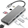 2019 new arrive ubs 3.0 hub with TF/SD Multi-port type C hub