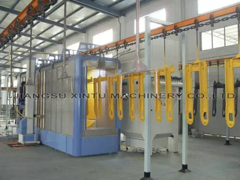 XT-PCL(powder coating line)-27-Automatic powder coating spray booth 01