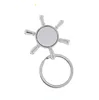 Cute Small Fashion Metal Sun Shaped Keychain