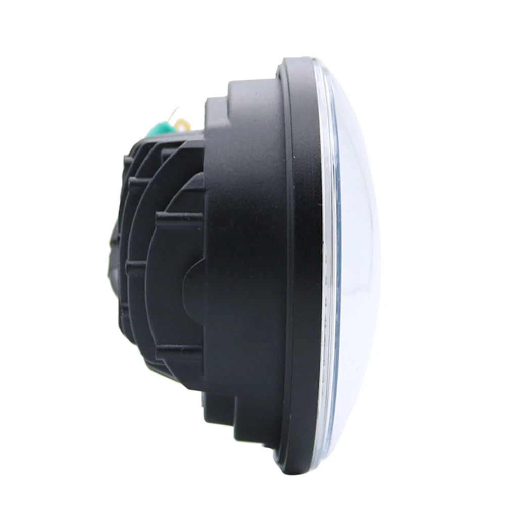 5.75 Led Headlight Halo Ring 5 3/4" Round Led For Harely Touring Super Glide Sportster