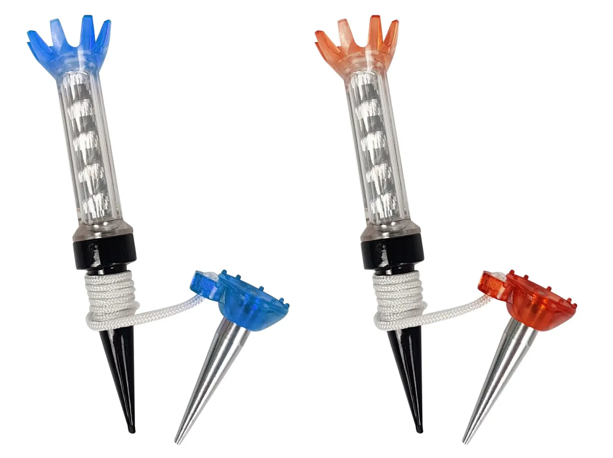 New 80 Mm Golf Tee Plastic Spring Golf Tee Max Opp Bag White