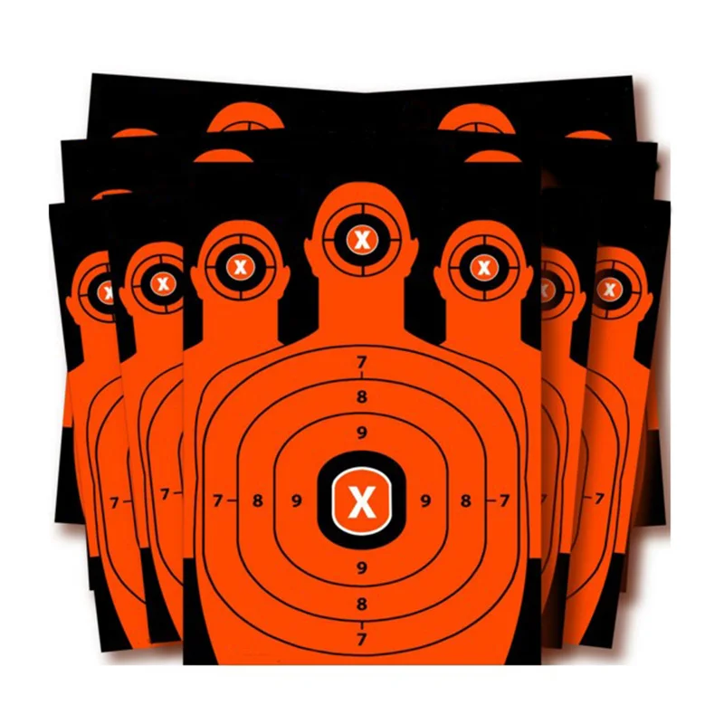 Best Seller Triple Silhouette Splatter Reactive Shooting Target Deer