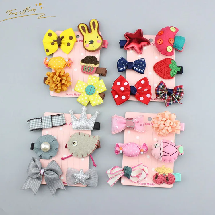 felt baby hair clips