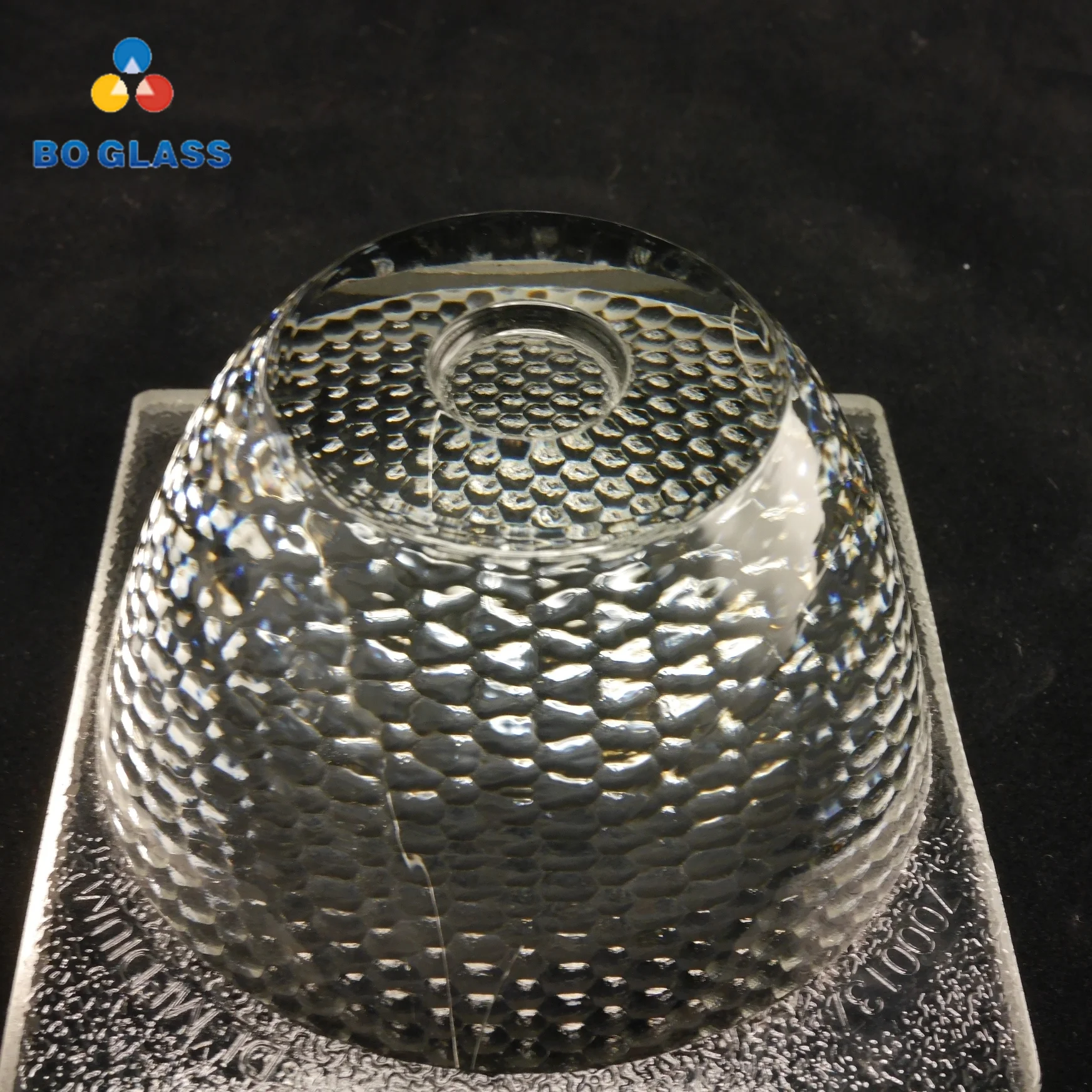 300mm Magnifying Convex Borosilicate Glass Lens For Led Downlights