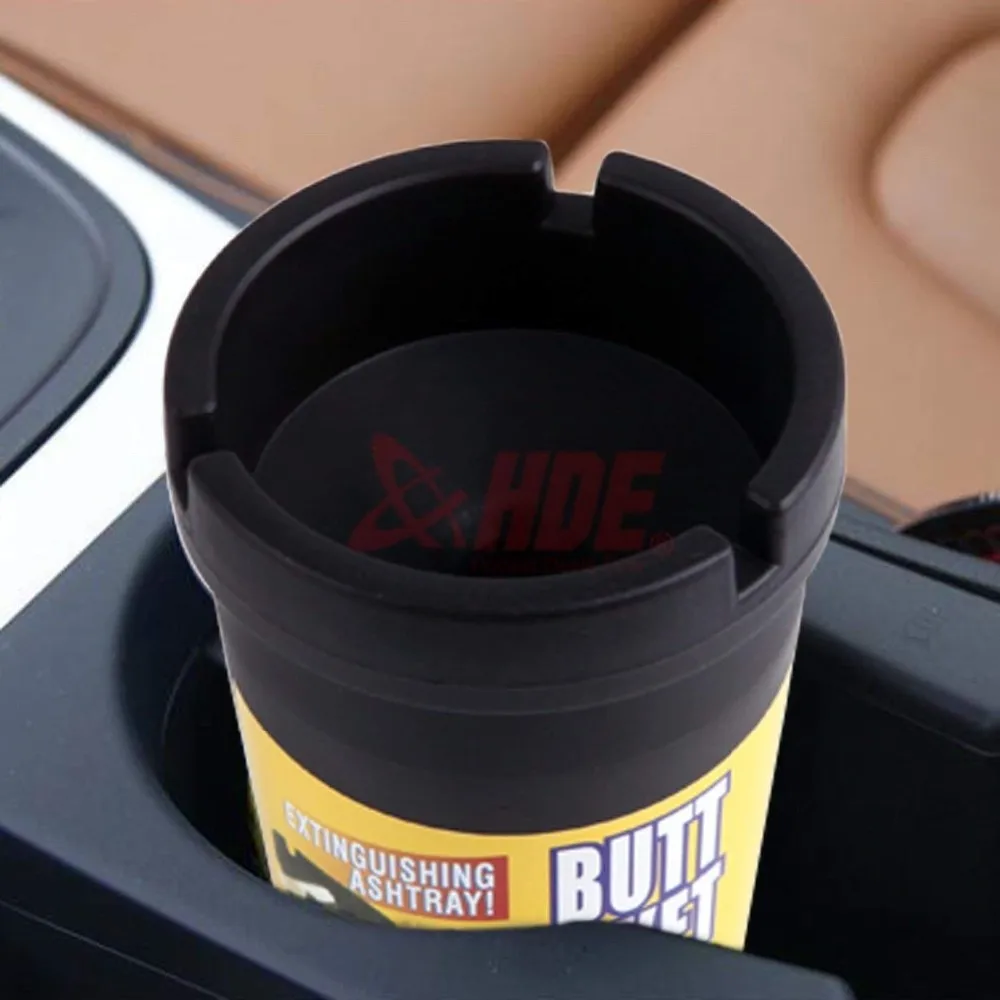 Hot Sale Led Light Portable Car Ashtray / Auto Accessories Illuminated Ash Bin / Car Ashtrays