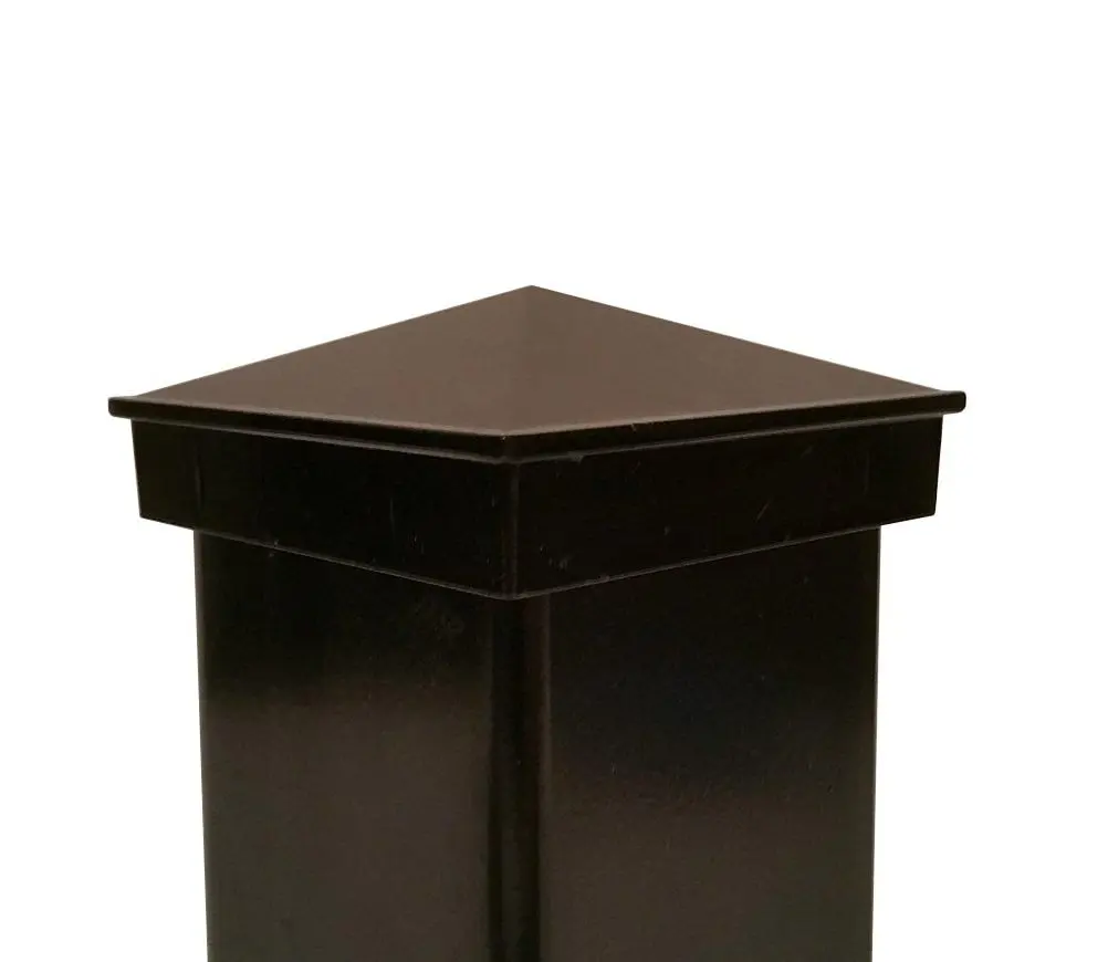 Buy Nuvo Iron 4 x 4 Pyramid Ornamental Aluminium Post Cap Fencing