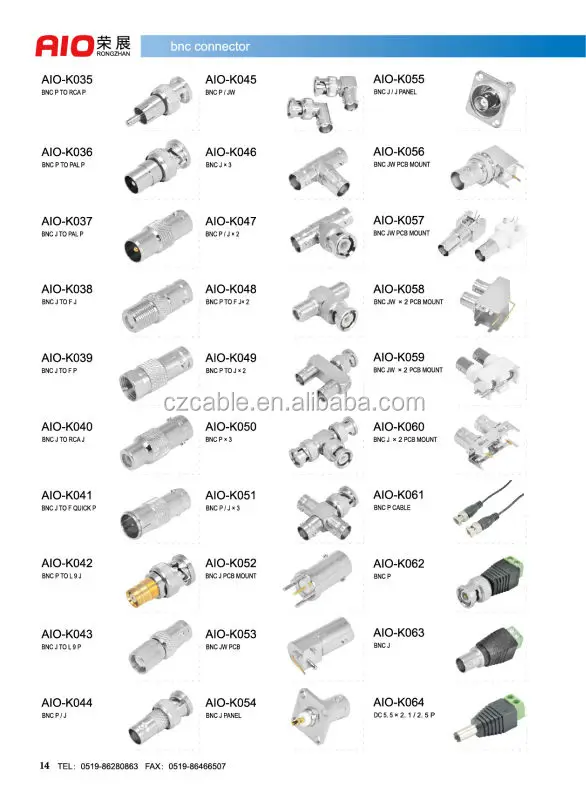 100PC 2 pin BNC Q9 Male PLUG for TV CCTV Connector Screw Binding Post Terminals 