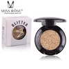 DHL Free shipping Miss Rose Brand Glitters Single Eyeshadow Glitter Eye Shadow Palette 24 Colors Eye Shadow