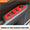 4 Colors for Choice ABS Car Windows Lift Panel Trim for Jeep Cpmass 2017