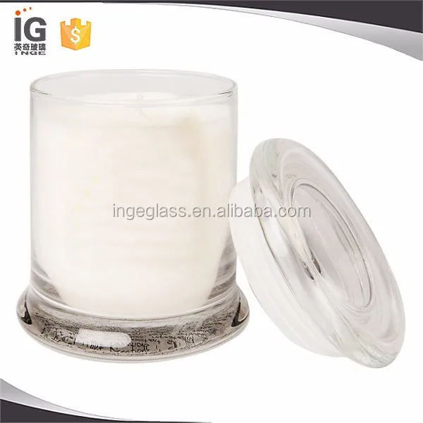 Clear Glass Jars Glass Candle Jars W/ Lids Buy Clear Glass Jars,Glass