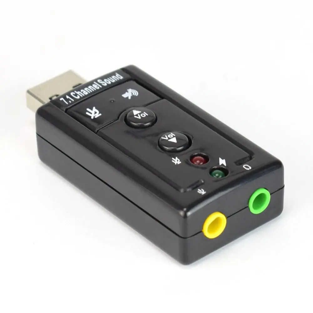 multi-channel external sound card for laptop recording