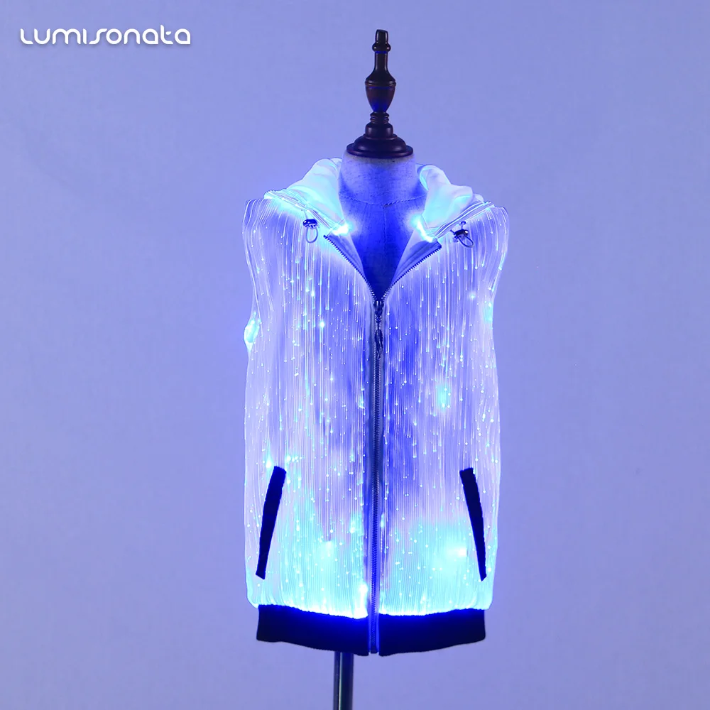 fiber optic hoodie