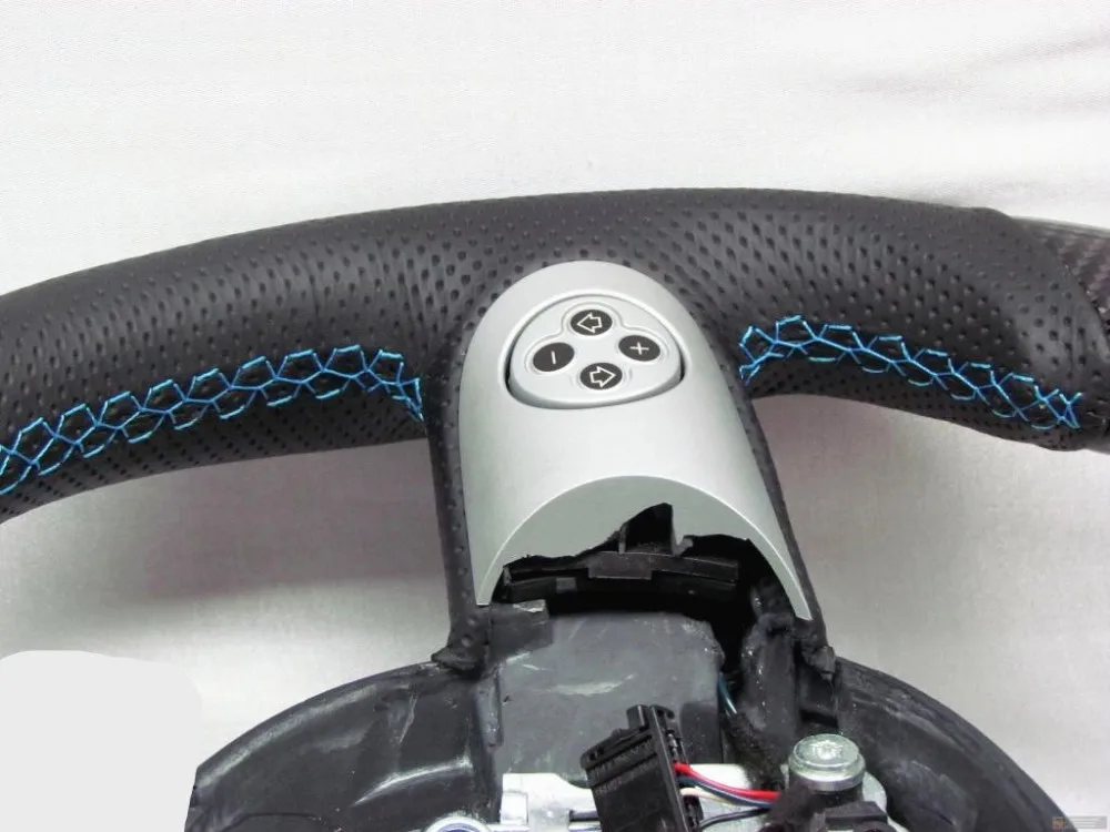 Auto Carbon Fiber Racing Car Steering Wheel For Bmw Mini Cooper R53 R50