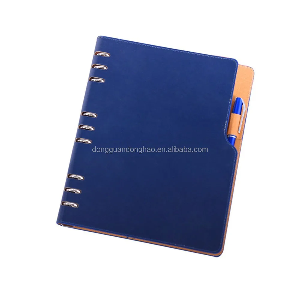 Notebook A4 folder for documents /A5 / A6 in a leather substitute/ Gold Glass Planner binder Notepad Planner personal online leatherette ring 2023