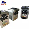 Free shipping by air 304 stainless steel body soft serve ice cream machine with table top