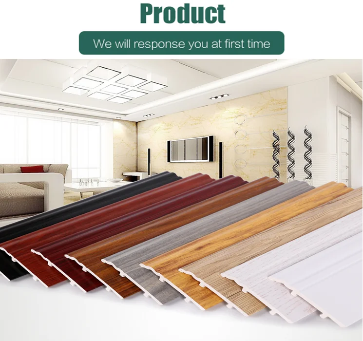 High Quality Pvc Skirting Board For Home Decoration Buy Pvc Accessory