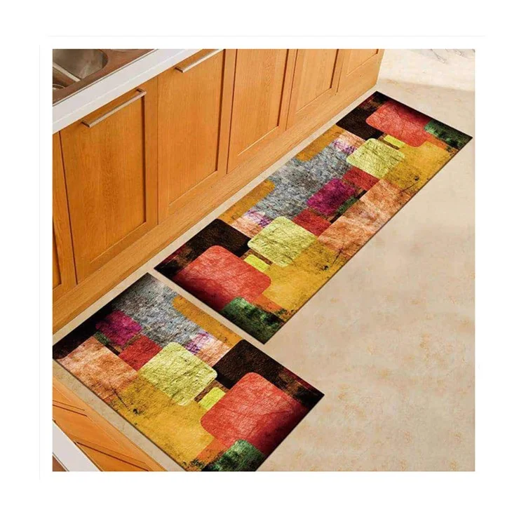 Printed Custom Waterproof Kitchen Carpet For Indoor House Buy Printed