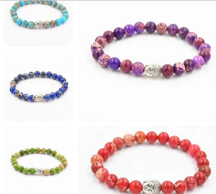Zodiac Sign Natural Stone Bracelets Various Semiprecious Stones Made