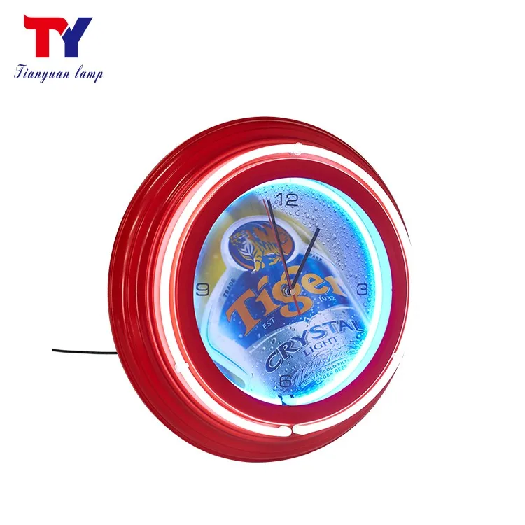 Promotional Neon Clocks Buy Promotional Neon Clocks,Round Shape