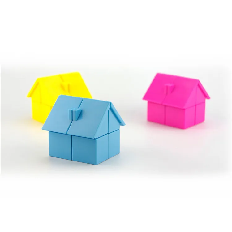 Yongjun new style kids puzzle abnormity house 2*2 educational toys promotional magic cube
