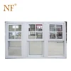 latest window designs,pvc double hung pass through window