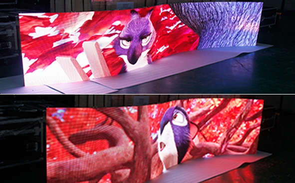 5500nits P3.91 Stage Rental LED Display 500x500 LED Cabinet 48W