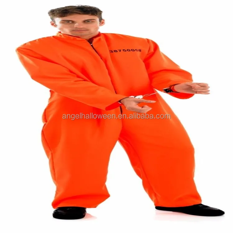 orange prison jumpsuit halloween costume