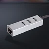 usb a to rj45 Adapter Lan Network usb type-c hub usb 2.0 Hub High Speed 100M/1000M Lan Adapter for Windows Mac