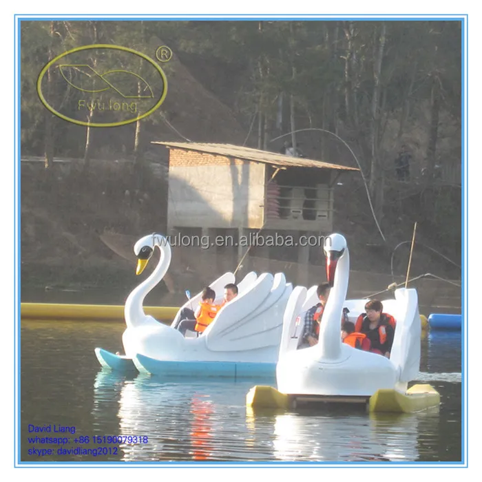 Стекловолокна педаль лодка Идеальный инструмент для парк вод, озер, shuibo,...