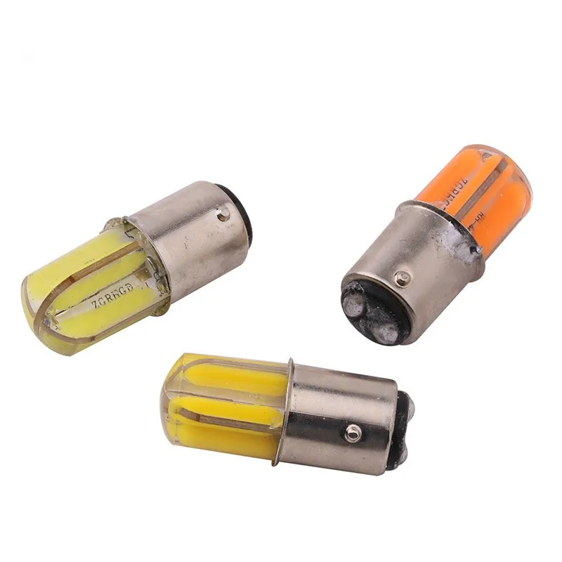 Led Bulb 5w Cob 42smd 42led Amber Led Strobe Lights 12v Flashing Car