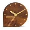 Silent Analog Alarm Clock Non Ticking, Gentle Wake, Beep Sounds, Increasing Volume, Battery Operated Snooze and Light Functions