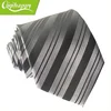 Two tone classic style handmade wholesale stripes charm necktie